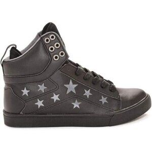 NIB Pastry Women's Pop Tart Star Dance Sneaker Black/Silver Size 6.5